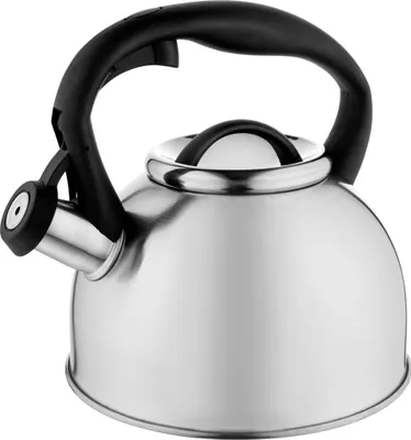 Produktbild von Wasserkessel Flötenkessel Edelstahl Teekessel Induktion FLORINA SILIA 2,5 l