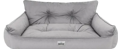 Produktbild von Hundebett Haustierbett Hundeliege Gesteppt Hundekissen Bett Sofa Hundematratze Tierbett Hundesofa Matratze - Joker Gesteppt - 64 x 49 cm [Größe: L] - Asche Fancy