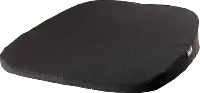 Produktbild von Fellowes Breyta Keilkissen mit Steißbein-Aussparung für Bürostühle – ergonomisches Sitzkissen in Schwarz