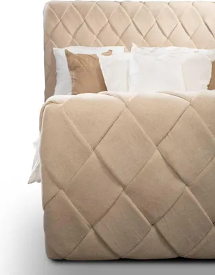 Produktbild von Luxus Schlafzimmer Möbel Betten Modern Bettrahmen 160x200 cm Design Kopfteil