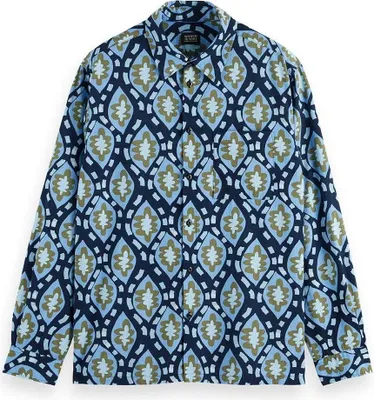 Produktbild von Scotch & Soda 178410 Langarmhemd Mehrfarbig S Herren Mehrfarbig S