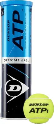 Produktbild von Dunlop - "ATP" Tennisbälle (4er-Pack) CS2629 (Einheitsgröße) (Gelb)