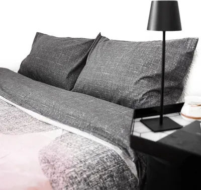 Obrázek produktu pro Oboustranné ložní prádlo ze 100% bavlny s kruhovými vzory s povlakem na polštář a povlakem na přikrývku 200x220 cm