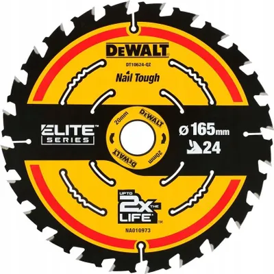 Produktbild von Dewalt Holzschnitt-Sägeblatt 165X20Mmx24Z Elite