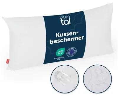 2er-Set wasserdichte Kissenbezüge 60x70 cm mit Reißverschluss