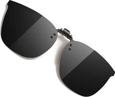 Produktbild von INF Polarisierte Clip-on-Sonnenbrille - für Autofahren & Outdoor Schwarz+Grau