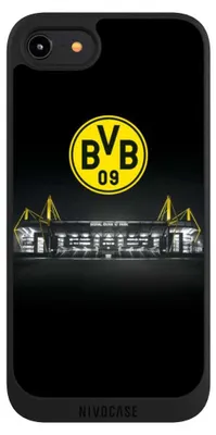 Produktbild von NIVOCASE Handyhülle für Apple iPhone 7  Hülle NIVOpure Case Schwarz BVB Borussia Dortmund Stadion