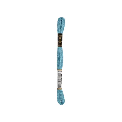 Image de Anchor Sticktwist 4635000-00168 bleu clair Fil à broder, 100 % coton