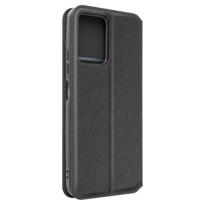 Produktbild von Avizar, Kunstleder Cover Classic Edition für Xiaomi Redmi Note 12 4G, Schwarz