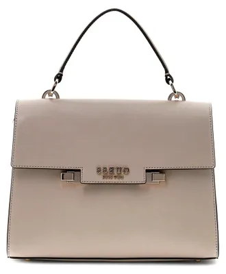 Produktbild von Elegante Handtasche, Kunstleder, Beige, Griff oben, beige