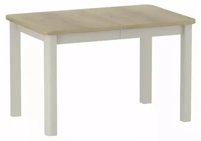 Immagine prodotto di FURNLUX Tavolo da pranzo Oskar, colore beige, 120 cm / Colore principale: beige / Dimensioni: 120 x 76 x 80 cm