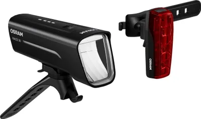 Zdjęcie produktu dla OSRAM LED Fahrradleuchten SET zimna biel 6300K 100lm 3,7V
