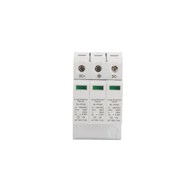 Image de Parafoudre 20-40KA 3P 1000V Photovoltaïque PV Protection de tension Parafoudre Protector