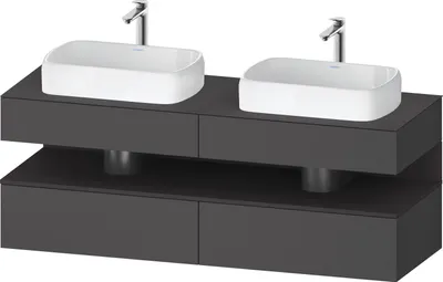 Produktbild von DURAVIT QA4779080490010 QTG KWTU WH Ek. 1600x550x600 Gt Mt. H