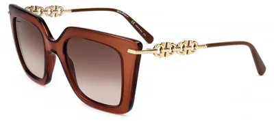 Produktbild von Ferragamo SF1041S Transparent brown 51/22/145 Damen Sonnenbrillen