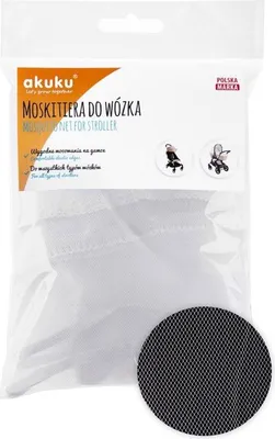 Zdjęcie produktu dla Nd35_72873_Ala0445 Moskitiera Do Wozka Biala
