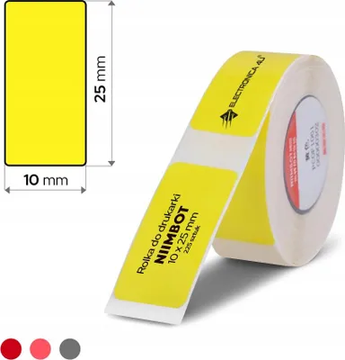 Produktbild von Selbstklebende Etiketten Thermosticker Niimbot D11 D110 D101 H1S 10x25