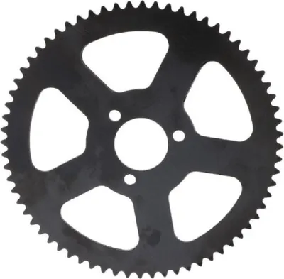 Produktbild von Kettenrad Ritzel Zahnrad Antriebsrad 74 Zähne 25H Kette InnenØ 35,5 mm schwarz