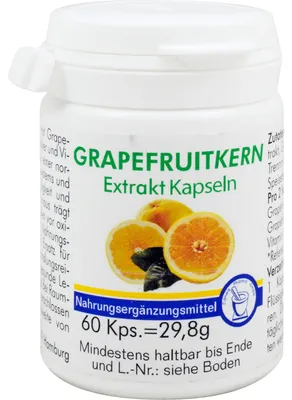 Produktbild von Grapefruitkern Extrakt, 60 St. Kapseln
