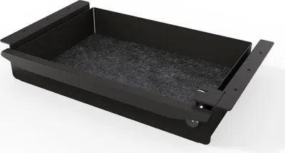 Produktbild von Unterbauschublade STORIT schwarz für Schreibtische