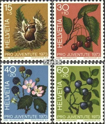 Produktbild von Briefmarken Schweiz 1973 Mi 1013-1016 (kompl.Ausgabe) gestempelt Pro Juventute