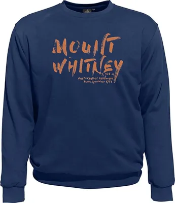 Produktbild von Übergrößen Sweatshirt AHORN SPORTSWEAR Mount Whitney orange Alpine Blue 9XL