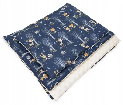 Image de Kerstin Ensemble Couverture Minky pour Enfants 100x135 cm