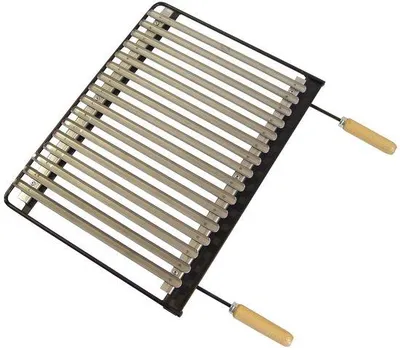 Produktbild von 71710 - Grill, emailliert, 41 x 68 x 2,7 cm, schwarz.
