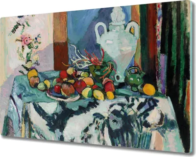 Produktbild von Coloray Hackbrett Kochplattenabdeckung Herdabdeckplatte 80x52 cm Schneidebrett Küchenbrett - Matisse