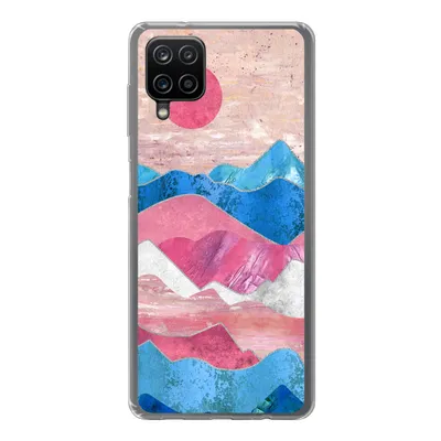 Produktbild von MuchoWow® Handyhülle Schutzhülle Hülle für Samsung Galaxy A12 Stolz - Transgender - Marmor Silikon Softcase Handy Hülle - Bild