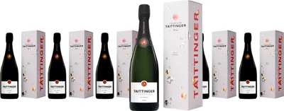 Produktbild von Taittinger Brut Réserve Champagner brut in Geschenkpackung Champagne Frankreich | 12 % vol | 0,75 l