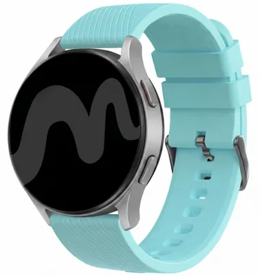 Produktbild von imoshion Flexibles Silikonarmband - Universelle 22 mm Anschluss - Hellblau, KI-generiertes Bild