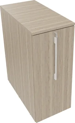 Produktbild von Orgacontainer 3OH re m. Ausfräsung B463xT900x1115mm Eiche Nat