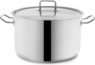 Image de ORION Cocotte avec couvercle, 15 l, acier inoxydable ORION 113308