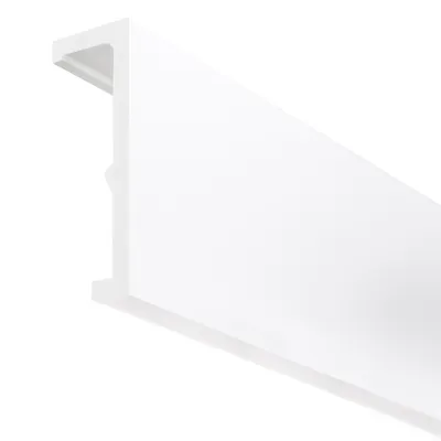 Produktbild von Mardom | Deckenleiste - Länge 200 cm - Weiß - 12 x 3,5 cm - Polystyrol XPS - LED-Abdeckung - Vorhangstangenabdeckung - Überstreichbar