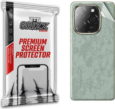 Produktbild von Folie auf der Rückseite GrizzGlass SatinSkin für Tecno Spark 20 Pro 5G