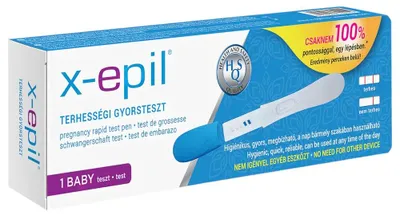 Productafbeelding van X-Epil - Zwangerschapstest in penvorm - 1 stuk