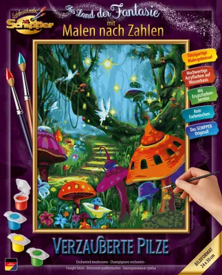 Produktbild von Schipper Malen nach Zahlen - Verzauberte Pilze
