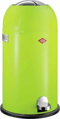 Produktbild von WESCO Tretabfalleimer 184631-20 KICKMASTER in LIMEGREEN mit 33 Liter Volumen / Abfallsammler / Mülleimer