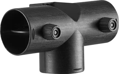 Image de Raccord de chauffage diesel VEVOR (59 mm) Accessoires de raccordement de gaines de chauffage diesel, raccords de purge à 3 voies en forme de T avec 2 vannes orientables à 90°, raccords de connexion pour chauffages diesel 2 kW