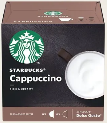 Zdjęcie produktu dla Starbucks Nescafé Dolce Gusto Cappuccino