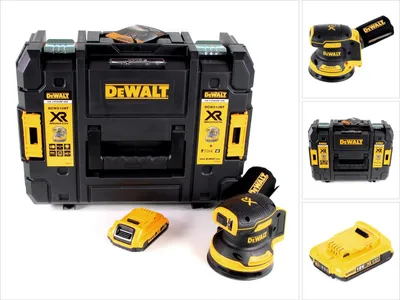 Zdjęcie produktu dla DeWalt DCW 210 NT akumulatorowa szlifierka oscylacyjna bezszczotkowa 18 V 12 000 obr/min 125 mm + 1x akumulator 2,0 Ah w zestawie TSTAK - bez ładowarki