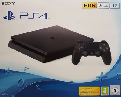 Obrázek produktu pro Sony PS4 Slim 1TB, PlayStation 4, Černá, 8192 MB, GDDR5, AMD Jaguar, AMD Radeon