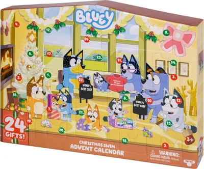 Produktbild von BLUEY Adventskalender, 24 Überraschungen für die Adventszeit