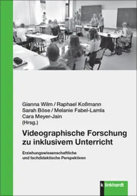 Produktbild von Videographische Forschung zu inklusivem Unterricht