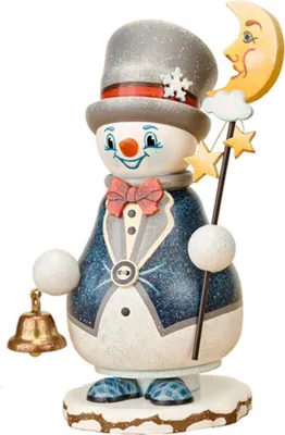 Produktbild von Wichtel Mondwächter (14cm) Räuchermann von Hubrig Volkskunst
