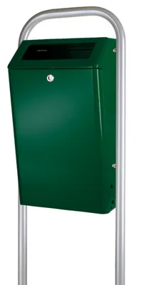 Produktbild von Abfallbehälter für draussen 50 Liter grün (31020492)