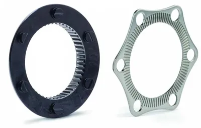 Produktbild von Miche Cl Bremsscheibenadapter Für Fahrrad Schwarz Schwarz One Size