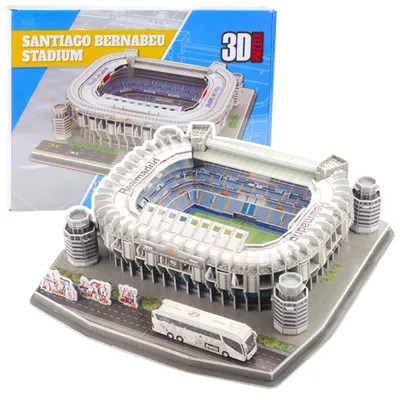 Obrázek produktu pro 3D puzzle fotbalový stadion Santiago Bernabeu Real Madrid 101 ks