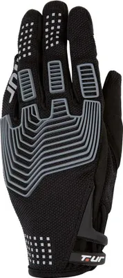 Produktbild von T.UR g-three schwarze Enduro-Handschuhe mit europäischer  größe XS
